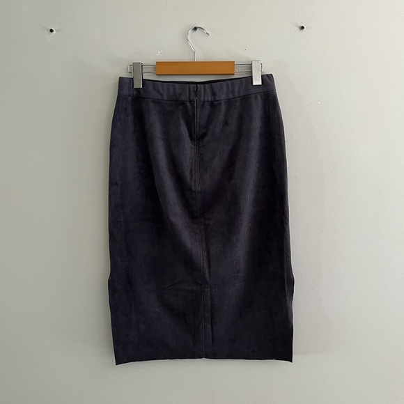 Aritzia Wilfred Free Vegan Suede Lis Pencil Skirt - Picture 4 of 12
